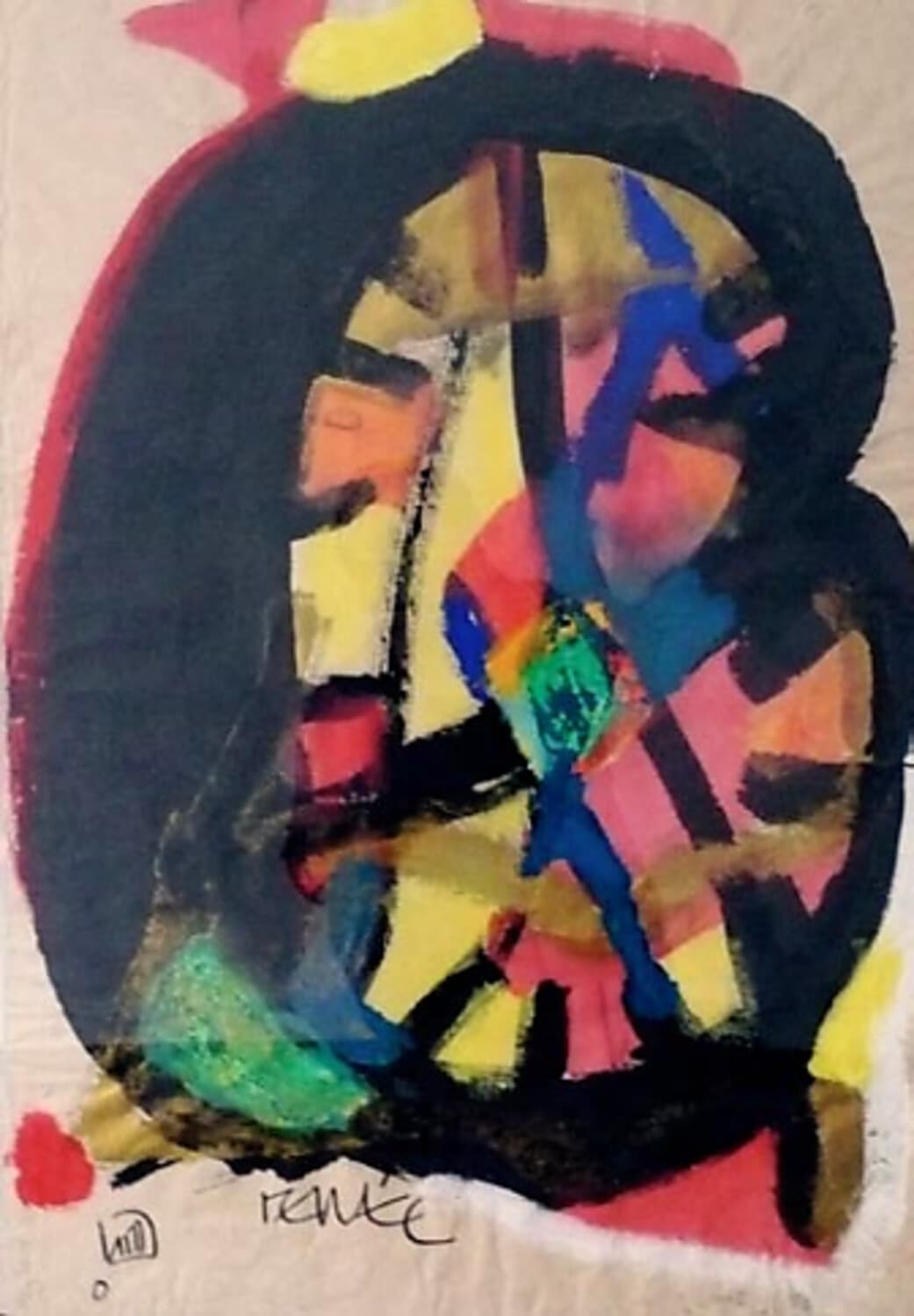 Studio in Ocra e Blu