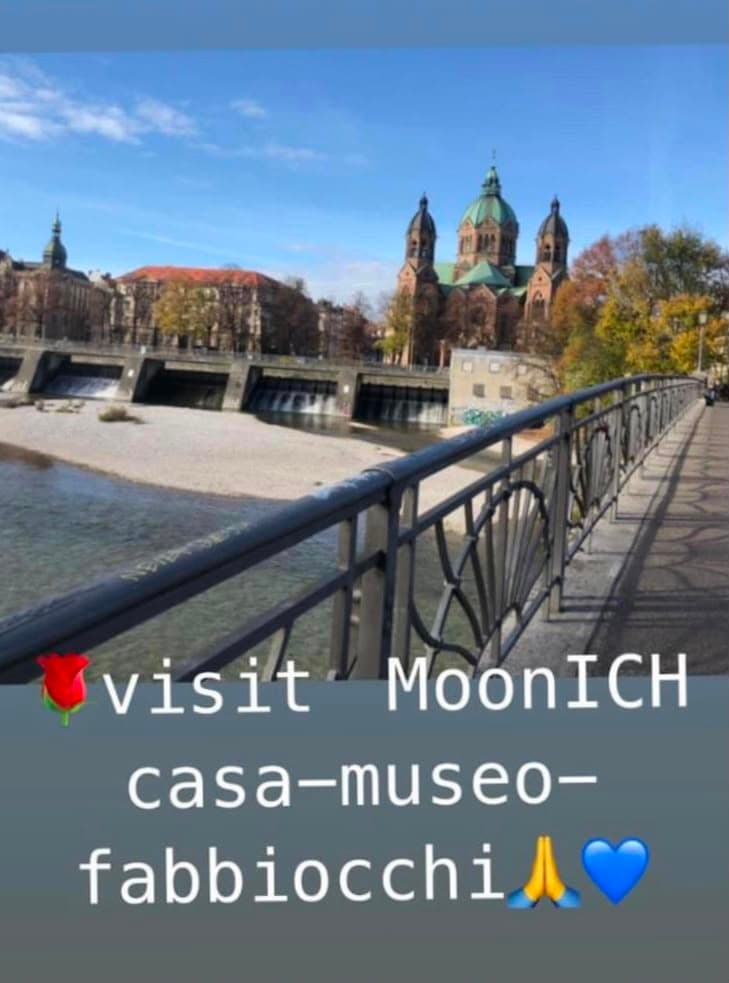 München an der Isar mit der Lukaskirche