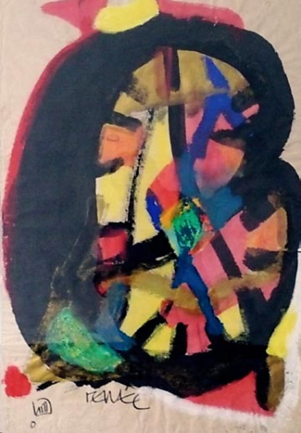 Studio in Ocra e Blu
